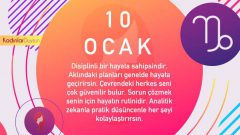 10 Ocak Hangi Burç