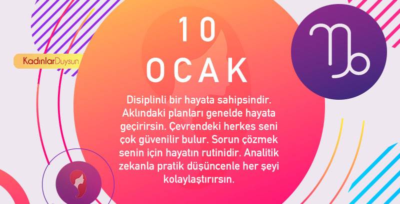 10 Ocak Hangi Burç