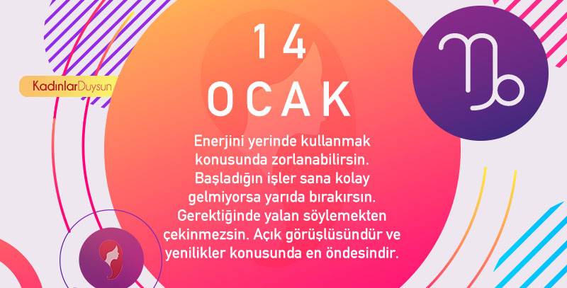 14 Ocak Hangi Burç