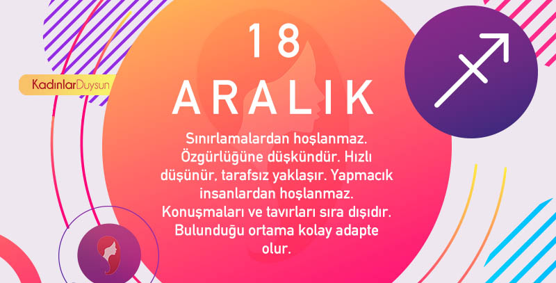 18 Aralık Hangi Burç