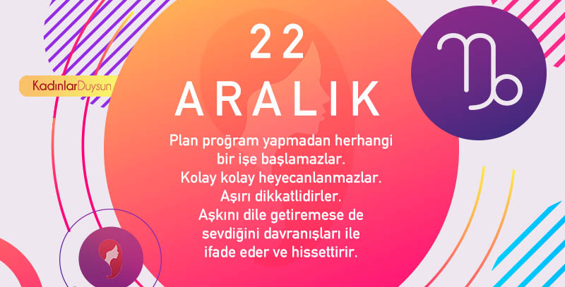 22 Aralık Hangi Burç