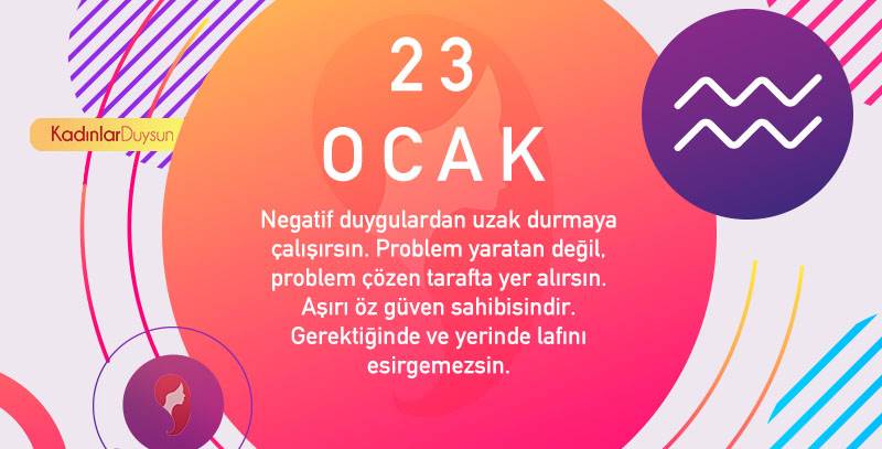 23 Ocak Hangi Burç