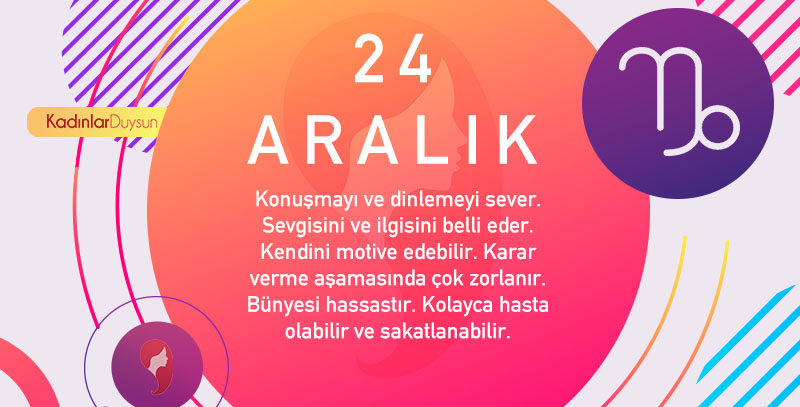 24 Aralık Hangi Burç