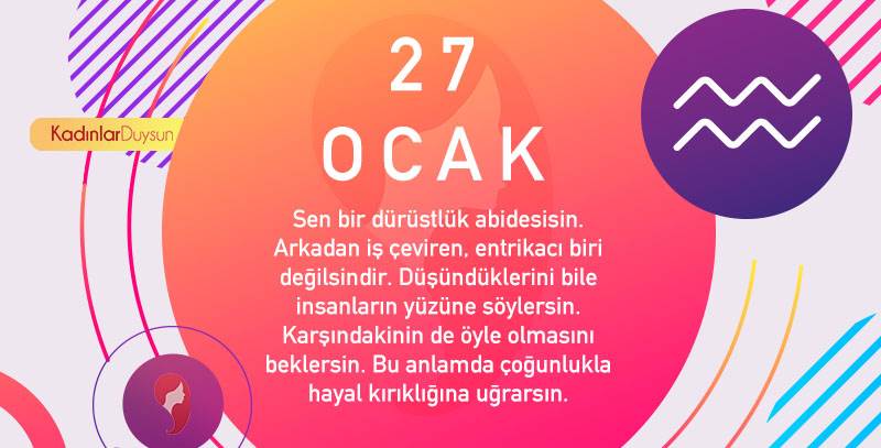 27 Ocak Hangi Burç