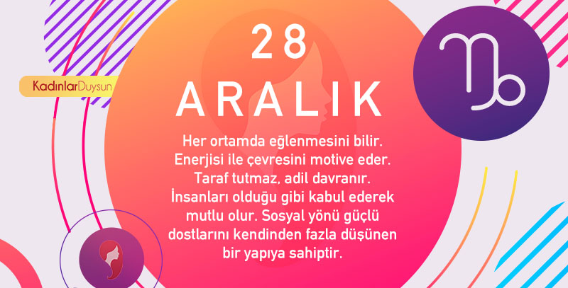 28 Aralık Hangi Burç