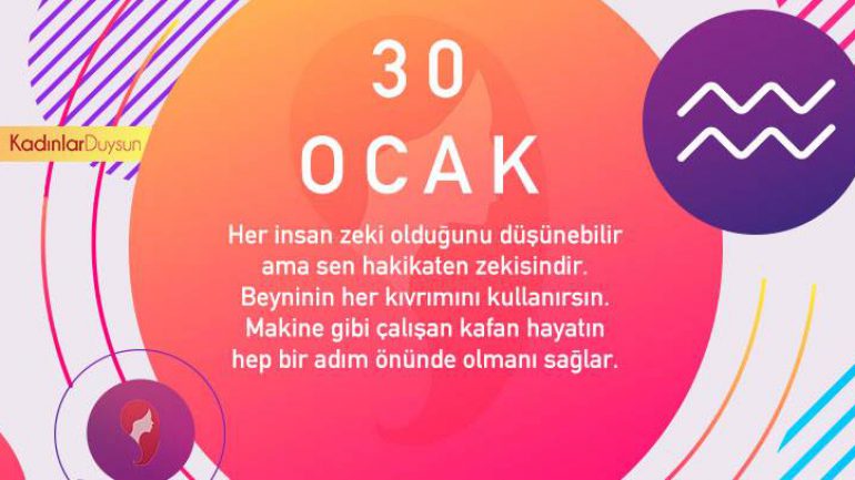 30 Ocak Hangi Burç