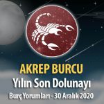 Akrep Burcu - Dolunay Burç Yorumları 30 Aralık 2020