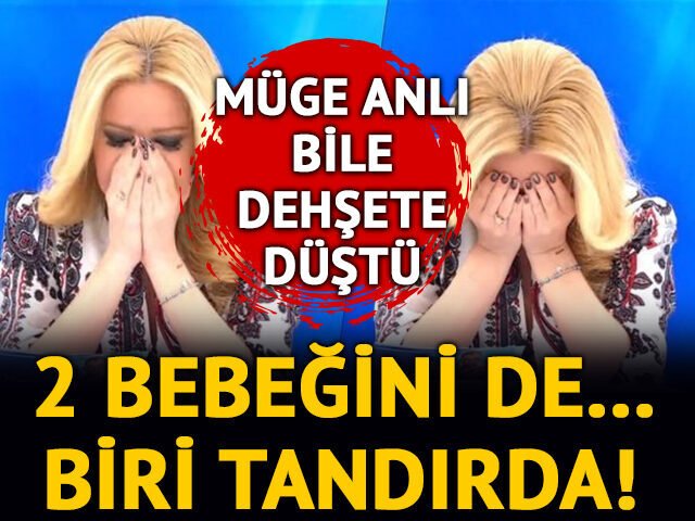 Müge Anlı dehşete düştü! Bebeklerinin birini tandırda diğerini boğarak öldürdü