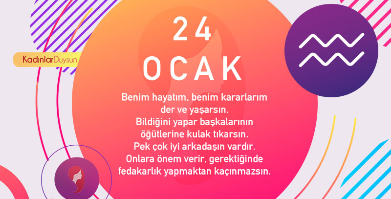 24 Ocak Hangi Burç