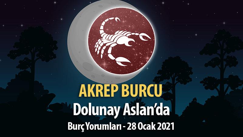 Akrep Burcu Dolunay Burç Yorumu - 28 Ocak 2021