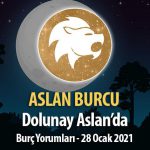 Aslan Burcu Dolunay Burç Yorumu - 28 Ocak 2021