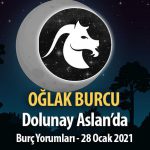 Oğlak Burcu Dolunay Burç Yorumu - 28 Ocak 2021