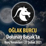 Oğlak Burcu Dolunay Burç Yorumları - 27 Şubat 2021