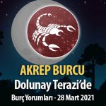 Akrep Burcu - 28 Mart Dolunay Burç Yorumu