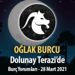 Oğlak Burcu - 28 Mart Dolunay Burç Yorumu