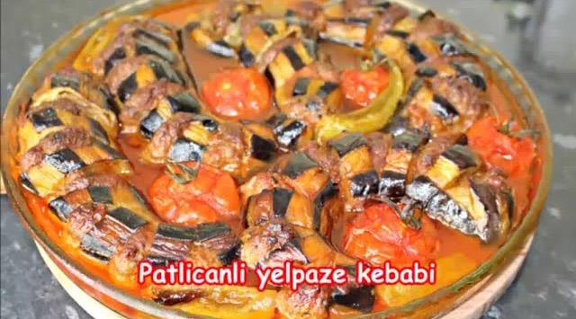 Patlıcanlı Yelpaze Kebabı