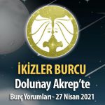 İkizler Burcu Dolunay Burç Yorumu - 27 Nisan 2021