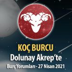 Koç Burcu Dolunay Burç Yorumu - 27 Nisan 2021