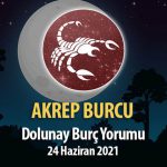 Akrep Burcu - Dolunay Burç Yorumu 24 Haziran 2021