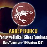 Akrep Burcu - Halkalı Güneş Tutulması ve Yeniay Yorumu