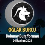 Oğlak Burcu - Dolunay Burç Yorumu 24 Haziran 2021