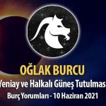 Oğlak Burcu - Halkalı Güneş Tutulması ve Yeniay Yorumu