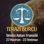 Terazi Burcu - Venüs Aslan Transiti Burç Yorumu