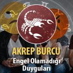 Akrep Burcu Engel Olamadığı Duyguları