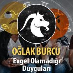 Oğlak Burcu Engel Olamadığı Duyguları