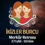 İkizler Burcu - Merkür Retrosu Burç Yorumu 27 Eylül 2021