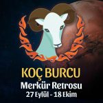 Koç Burcu - Merkür Retrosu Burç Yorumu 27 Eylül 2021