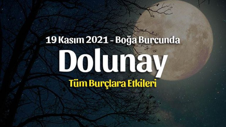 Boğa Burcunda Dolunay Burç Yorumları – 19 Kasım 2021
