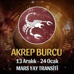 Akrep Burcu - Mars Transiti Burç Yorumları