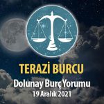 Terazi Burcu - Dolunay Burç Yorumu 19 Aralık 2021