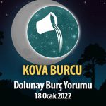 Kova Burcu - Dolunay Burç Yorumu 18 Ocak 2022