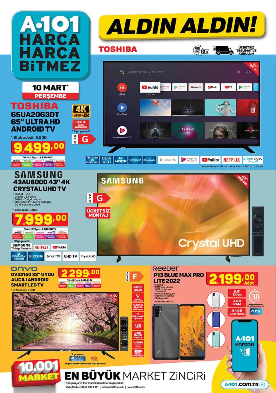 A101 10 Mart 2022 Kataloğu - Sayfa 1