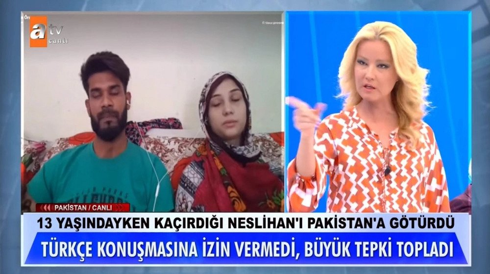 Müge Anlı 13 Yaşındaki Neslihan’ı Kaçıran Pakistanlı’ya Dersini Verdi: “O Bir Pedofili”