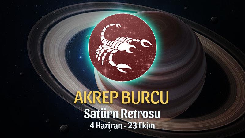 Akrep Burcu - Satürn Retrosu Burç Yorumu 4 Haziran 2022