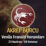 Akrep Burcu - Venüs İkizler Transiti Yorumu 23 Haziran 2022