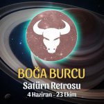 Boğa Burcu - Satürn Retrosu Burç Yorumu 4 Haziran 2022