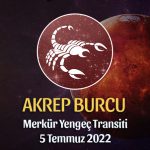 Akrep Burcu - Merkür Yengeç Transiti Burç Yorumu 5 Temmuz 2022