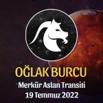 Oğlak Burcu - Merkür Aslan Transiti Burç Yorumu 19 Temmuz 2022