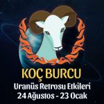 Koç Burcu - Uranüs Retrosu Burç Yorumları