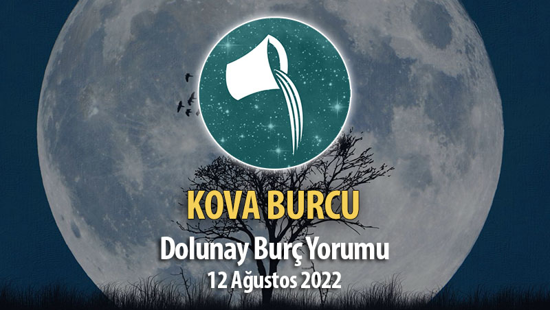 Kova Burcu - Dolunay Burç Yorumu 12 Ağustos 2022