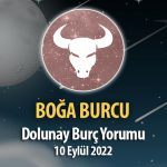 Boğa Burcu - Dolunay Burç Yorumu 10 Eylül 2022