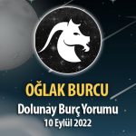 Oğlak Burcu - Dolunay Burç Yorumu 10 Eylül 2022