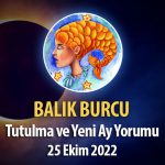 Balık Burcu - Tutulma Yeni Ay Yorumu 25 Ekim 2022