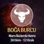 Boğa Burcu - Mars Retrosu Buç Yorumu 30 Ekim 2022