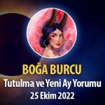 Boğa Burcu - Tutulma Yeni Ay Yorumu 25 Ekim 2022