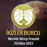 İkizler Burcu - Merkür Akrep Transiti Yorumu 29 Ekim 2022